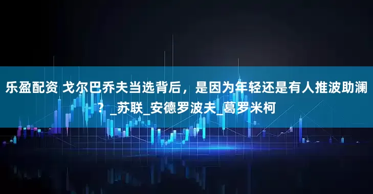 乐盈配资 戈尔巴乔夫当选背后，是因为年轻还是有人推波助澜？_苏联_安德罗波夫_葛罗米柯